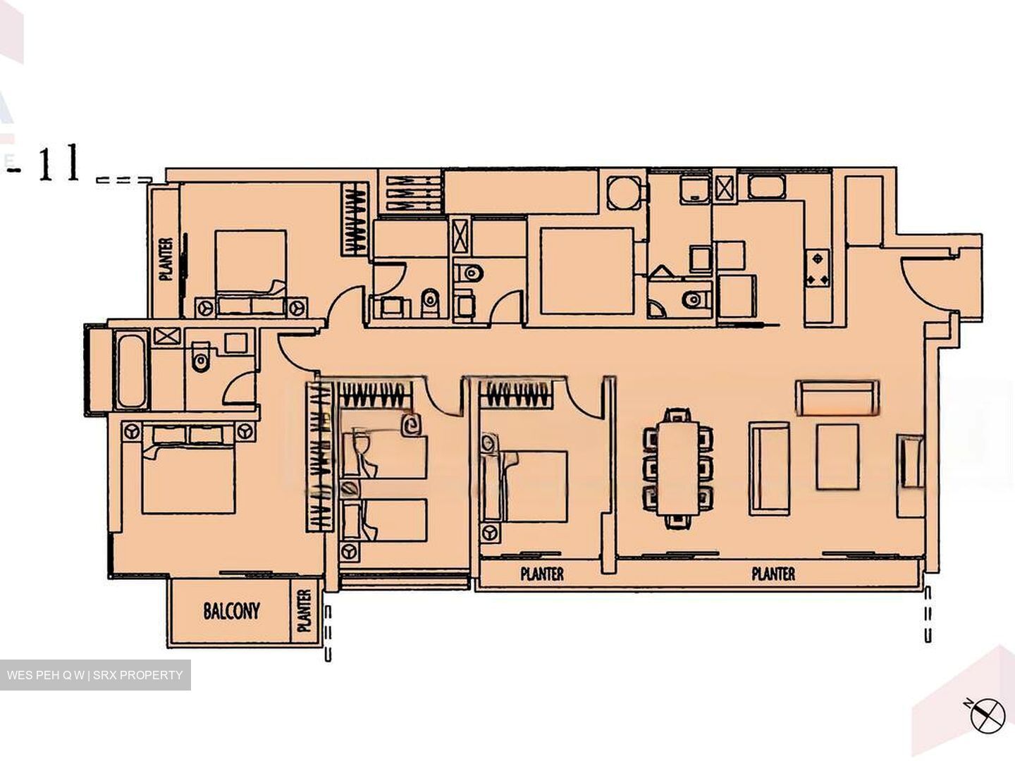RiverGate (D9), Apartment #550685631